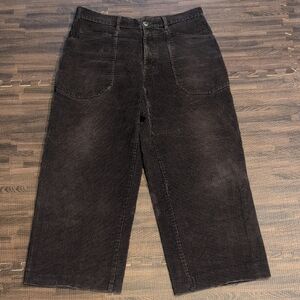 Patagonia Men's Rhythm Corduroy Pants Trousers Size 33 Brown Vintage 100% Cotton